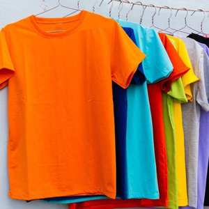 Camisetas de alta calidad para el verano-Camisetas de material de algodón Camiseta Lisa a granel-Ropa unisex-Camiseta de manga corta - Product Image 4