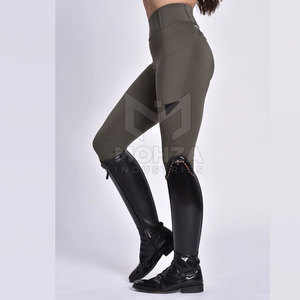 Faible MOQ – Créez vos propres pantalons d'équitation pour femmes – Dernier style – Spandex/Polyester durable, respirant, léger, haute qualité - Product Image 4