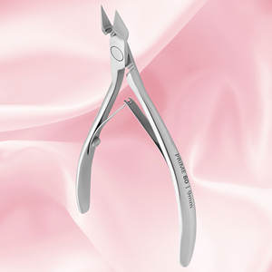 Pince à cuticules professionnelle 3Pro PRIME 90 stérilisée en acier 4013, 48-51 HRC, pousse-cuticules de 5 mm - Product Image 2