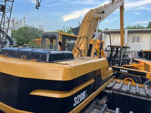Excavadora anfibia usada Caterpillar 320BL de segunda mano, máquina hidráulica de 20T, equipo anfibio japonés con pluma extra larga - Product Image 2