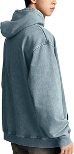 Sudaderas con Capucha Holgadas de Algodón 100% para Hombre, Más Vendidas, con Logotipo Personalizado al por Mayor para la Temporada de Primavera - Product Image 3