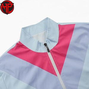 Conjuntos Deportivos de Poliéster Cortavientos Unisex de Corte Ajustado al por Mayor 2024, Último Diseño, Trajes Deportivos Impermeables, Conjuntos Deportivos Competitivos al por Mayor - Product Image 2