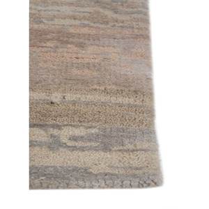 Alfombra Entropy Ivory de Lana y Seda de Bambú Anudada a Mano, Rectangular Grande de 9x12, con Patrón Abstracto para Uso en el Hogar y el Pasillo - Product Image 4