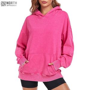Custom Loose Fit Pullover <b>Hoodies</b> For Woman <b>Long</b> Sleeve Drop Shoulder Casual Fall Winter Tops <b>Oversized</b> Women <b>Hoodies</b> Reversible - Product Image 1