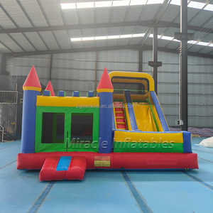 Château Gonflable Commercial Heavy Duty avec Toboggan, Grand Bouncer pour Adultes et Enfants <span class=keywords><strong>Location</strong></span> Fêtes - Product Image 4