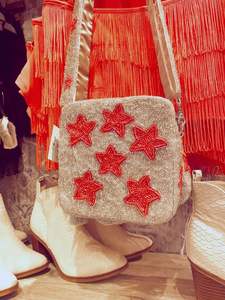 Sac brodé artisanal avec ceinture à sangle assortie - Product Image 3