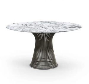 Table basse multifonctionnelle en fer avec dessus rond Table centrale Décoration de la maison Meubles Tables basses de salon Vente à chaud - Product Image 5