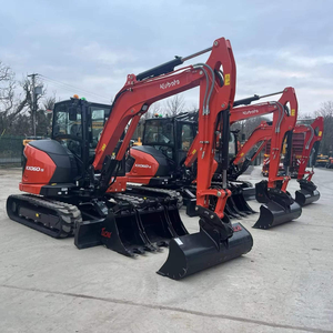 รถขุดขนาดเล็ก Kubota KX060-5 มือสอง พร้อมมอเตอร์ สำหรับงานก่อสร้างในฟาร์ม - Product Image 1