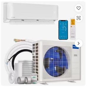 เครื่องปรับอากาศแบบแยกส่วน MrCool DIY Heat Pump รุ่นที่ 5 ขนาด 36k BTU 18 SEER2 พร้อมชุดสายไฟ 25 ฟุต - Product Image 1