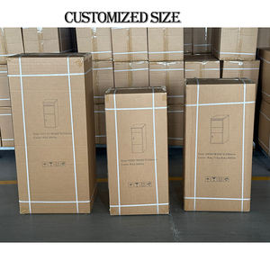 JH-Mech 견고하고 내구성 있는 3칸 우편함 시스템 무연탄색 556 X 270 X 1200 mm 독립형 우편함 3칸 - Product Image 5