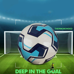 Ballon d'Entraînement de Football pour Enfants et Adultes Équipement et Accessoires de Sport Taille 3/4/5 Ballon de Football pour Adultes en PU - Product Image 5