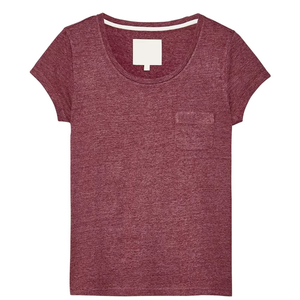 Camisa de algodón de alta calidad, camiseta de manga corta con cuello redondo, ropa informal para mujer, venta al por mayor, ajuste Regular, ropa de verano sólida, comodidad - Product Image 6