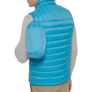 <b>Men's</b> Puffer <b>Warm</b> Vest 100% High Quality <b>Men</b> Winter Wind Breaker Vest Outerwear <b>Clothing</b> Casual Quilted Sleeveless Vest - Product Image 4