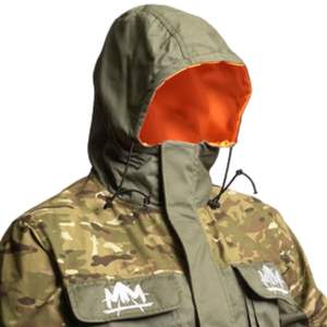 Veste utilitaire à capuche camouflage pour homme, design cargo tactique avec plusieurs poches pour un style de vie en plein air, veste de mode masculine - Product Image 4