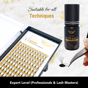 Lady Custom Liquid Lash Glue 3G 5G 10g Etiqueta privada Adhesivo de extensión de pestañas negro fuerte de larga duración - Product Image 2