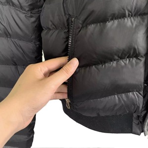 Veste matelassée matelassée pour femmes de style le plus récent avec broderie tissu à mémoire imperméable respirant fini conception de bulles d'hiver - Product Image 4