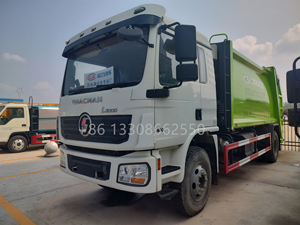 รถบรรทุกอัดขยะ Shacman L3000 15 ลูกบาศก์เมตร 12 ตัน สำหรับเก็บและขนส่งขยะ - Product Image 2