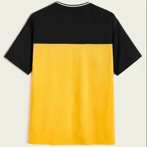 100% कपास गर्मियों में अच्छा रंग के साथ लघु आस्तीन टी शर्ट्स अद्वितीय डिजाइन गर्म उत्पाद बिक्री कस्टम लोगो