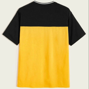 100% coton été belle couleur à manches courtes t-shirts conception unique produit chaud vente avec logo personnalisé - Product Image 1