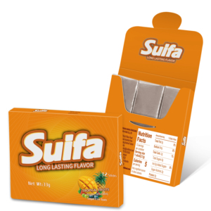 12 Palitos de Goma de Mascar Dura con Sabor a Fruta, Canela y Menta, con Xilitol, para Ejercitar la Mandíbula, Limpiar los Dientes y Fortalecer las Encías - Product Image 6