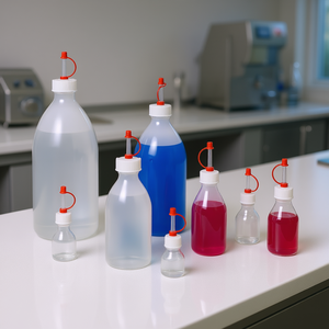 Botellas Redondas de Plástico para Laboratorio de Burkle GmbH, para Transferencia de Productos Químicos y Aceite, con Práctica Función de Gotero - Product Image 3