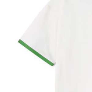 Nouveau T-shirt en coton pour hommes à la mode d'été avec logo personnalisé Style Boxy surdimensionné et épaules tombantes Motif solide Streetwear - Product Image 3