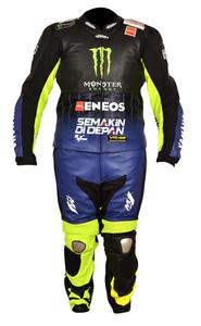 Nouvelle combinaison de moto noire entièrement personnalisable moto équitation moto course combinaison en cuir véritable avec armure Protection à la main - Product Image 5
