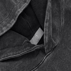 Sweat à capuche thermique pour homme de haute qualité, 100% coton, imprimé, design streetwear, avec cordon de serrage - Product Image 4