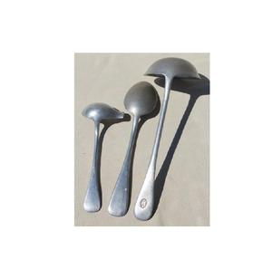 Cuchara de sopa de acero inoxidable 100% auténtica, olla caliente, colador, cucharas, productos de cocina, herramienta para colgar en el hogar - Product Image 4