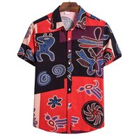 Kaos Kancing Lengan Pendek Motif Polos Unisex Musim Panas, Atasan Santai untuk Jogging, Desain Lengkap Berkualitas Tinggi