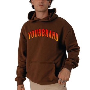 OEM/ODM 100% Algodón, Logotipo Bordado Personalizado, Sudadera con Hombros Caídos, Ropa Casual de Invierno, Corte Regular, Ecológica, 2 Piezas - Product Image 1