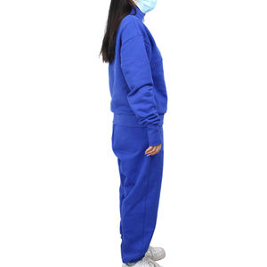 Chándal bordado personalizado al por mayor, chándal para correr, conjunto de 2 piezas, pantalones para correr, chándal para mujer - Product Image 3