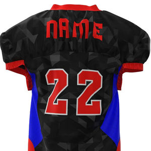 Nouvelle Arrivée Confortable Doux Maillot de Football Américain avec Manches Courtes Imprimé Ensembles Services OEM Prix Raisonnables en Vente - Product Image 4