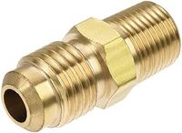 Raccord en laiton fileté mâle durable, raccord hexagonal pour applications de plomberie et de compresseur d'air à prix avantageux