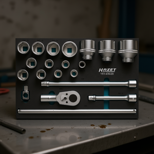 Juego de Llaves de Trinquete Hazet de 3/4'' (20 Piezas) con Accesorios - Product Image 3