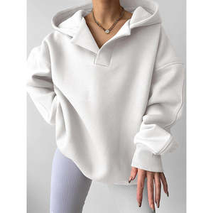 Vente chaude Automne sweat à capuche à manches longues pour homme en couleur unie avec couleur et tailles personnalisées - Product Image 4