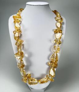 Nouveau collier élégant et classique en chaîne de corde, collier à gros perles pour femmes, cadeaux - Product Image 4