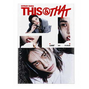 Stray Kids THIS & THAT 10º Mini Álbum [HYUNJIN & Ver.]. 2 Mini CD, Photobook, Photocard, Foto de Identificación, Pegatina, Papel con Letras, Música K-Pop - Product Image 1