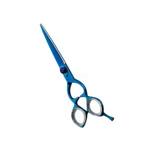 Achetez des ciseaux de coiffure professionnels japonais de haute qualité personnalisés avec une pointe de lame tranchante en acier inoxydable pour la coupe de cheveux en salon - Product Image 2