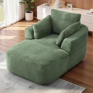 Sofá Cama Convertible Extensible Único para Reventa - MOQ 1 Pieza, Empacado al Vacío, Diseño Contemporáneo, Tapicería de Tela - Product Image 2