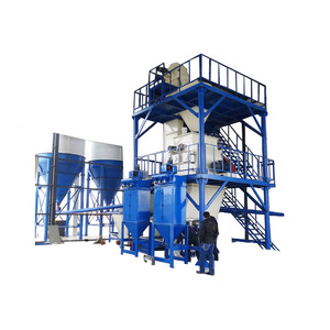 壁用パテ製造工場建設 パテ表面処理材料生産 大規模粉末ミキサー生産ライン - Product Image 1