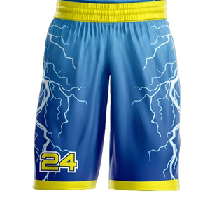 Ensemble d'uniformes de basketball personnalisés, respirant, antibactérien, séchage rapide, protection UV, jersey d'équipe en polyester, taille plus, OEM, toutes saisons - Product Image 5