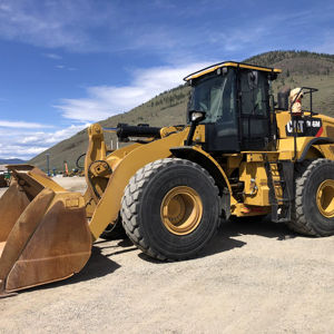 CAT 966M-GMS00331 <b>Wheel</b> Loader with Core Components (Pump Motor Engine Gearbox)-2 Year Warranty 229 kW Power 51176 kg <b>Weight</b> - Product Image 1