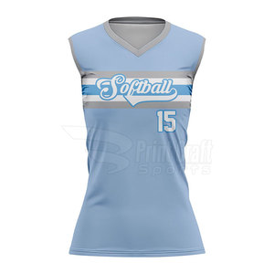 Solid Color Customized Sleeveless Softball <b>Shirts</b> New Style Sustainable Sleeveless Softball <b>Shirts</b> - Product Image 5