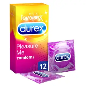 杜蕾斯快乐我避孕套 * 罗纹和点缀 * 刺激快乐最大10盒