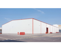 Bâtiment d'entrepôt en structure métallique à faible coût pour stockage, usine, atelier avec certificat CE/ISO/CWB