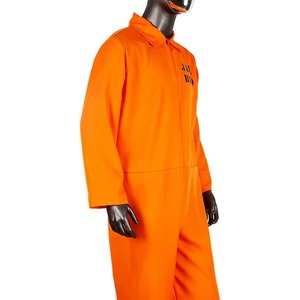<span class=keywords><strong>Costume</strong></span> Unisex di Halloween in <span class=keywords><strong>Costume</strong></span> prigioniero rosso arancione tuta da salto volante uomo Serial Killer Cosplay uniforme film Horror - Product Image 2