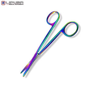 Tijera Metzenbaum Supercut de acero inoxidable de 5,75 pulgadas de alta calidad, instrumento quirúrgico Manual, base de reunión, certificado MOL - Product Image 4