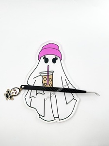 High Quality Sustainable Custom Acrylic Cute Halloween Lash Tile With Magnet For <b>Eyelash</b> <b>Extension</b> Tweezers Available - Product Image 5