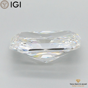 Diamant de laboratoire cultivé CVD de haute clarté, taille Radiant, 4,01 carats, 11,50 mm, couleur E, VVS2, avec certificat IGI et certifié - Product Image 4